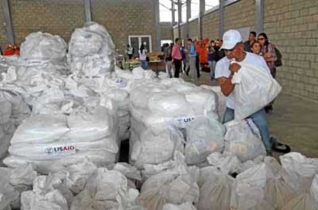 Foto | Archivo | LA PATRIA La oposición venezolana presiona por el ingreso de la ayuda humanitaria que solicitó ante la escasez 