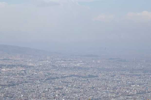 Calidad del aire en Bogotá. 