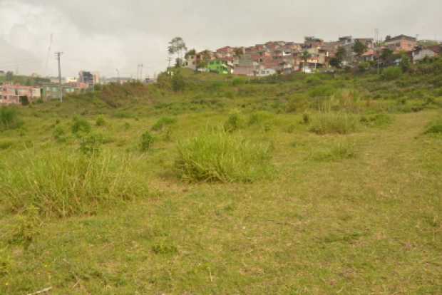 Este es el lote donde construirán las torres de vivienda.