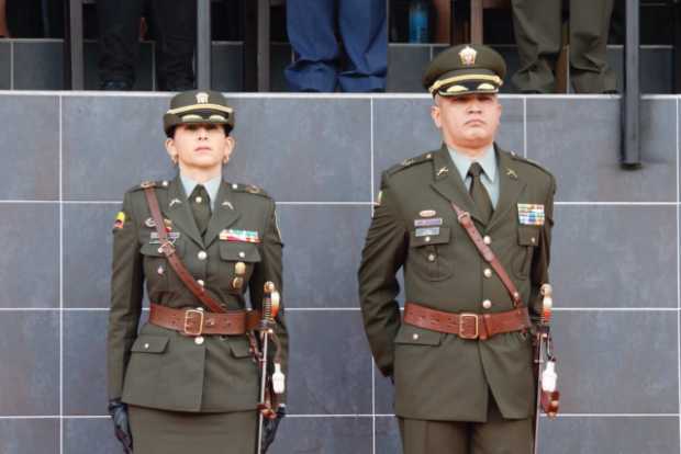 Nuevos comandantes de la Policía Metropolitana y de Caldas tomaron el mando