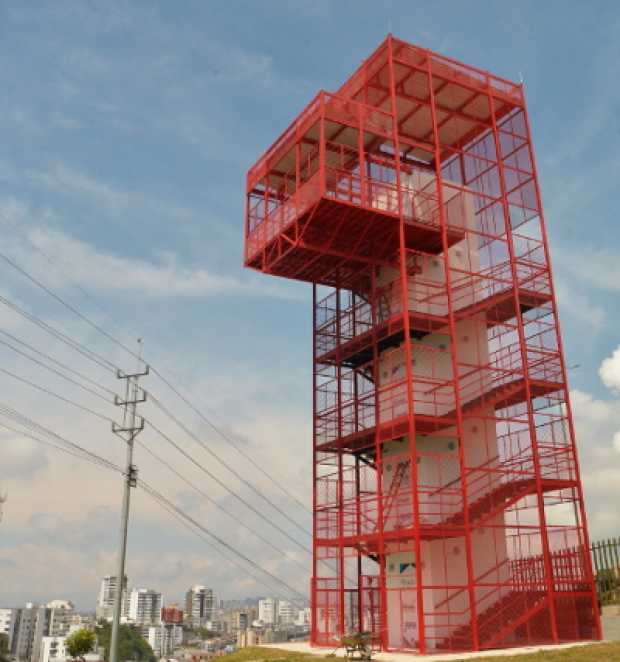 La torre de 22 metros de altura también contará con ascensor.