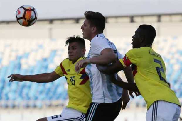 Selección Colombia se aleja del Mundial Sub-20 al perder con Argentina 1-0