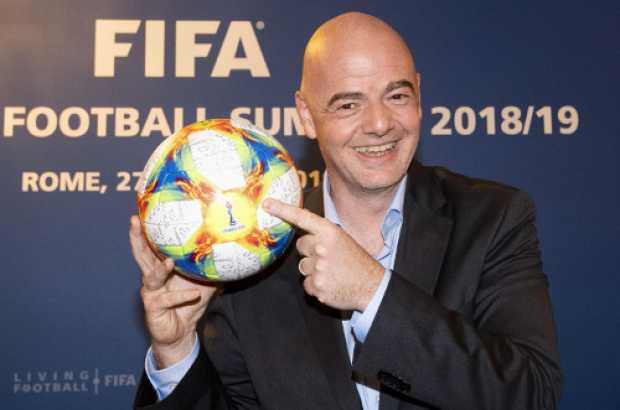 Infantino es presidente de la FIFA desde febrero del 2016.