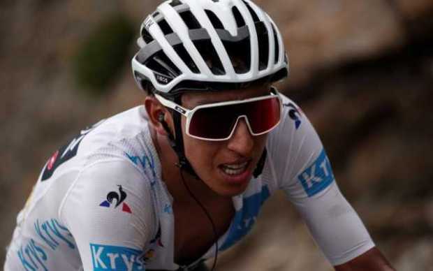 "Es increíble, soy líder del Tour de Francia, no me lo creo": Egan Bernal