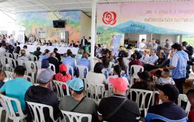 Consejo Seguridad de la ONU habló de paz con exguerrilleros de las Farc y líderes sociales