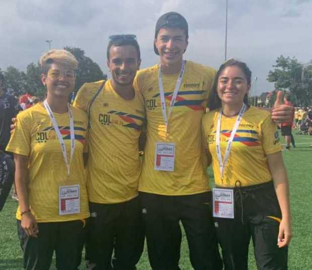 El frisbee llevó a cuatro manizaleños al Mundial de Ultimate en Alemania 