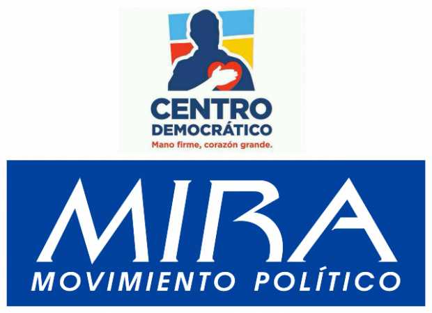 Centro Democrático y MIRA van en una sola lista en parte de Caldas