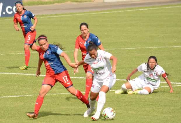 Once Caldas Femenino cayó 6-0 ante el Medellín en su debut en el Palogrande