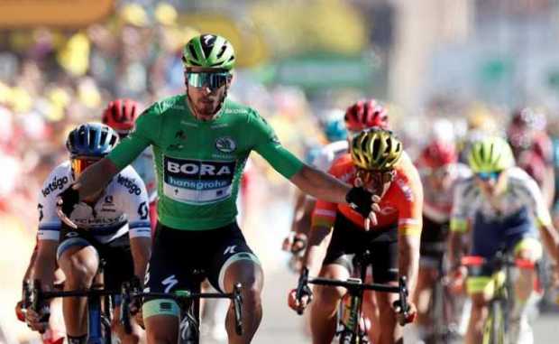 Sagan gana al esprint su primera etapa y Alaphilippe sigue de líder