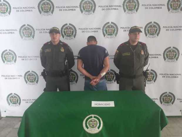 El detenido