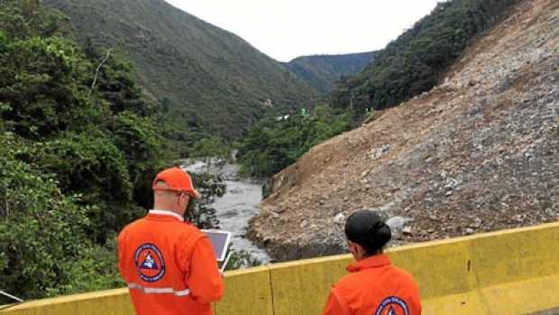 Un informe de la Gobernación de Cundinamarca detalla que la inestabilidad en el kilómetro 58 de la carretera, al norte del casco