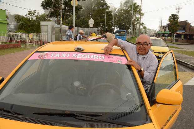 Desde ayer ruedan los Taxis Seguros en Manizales 