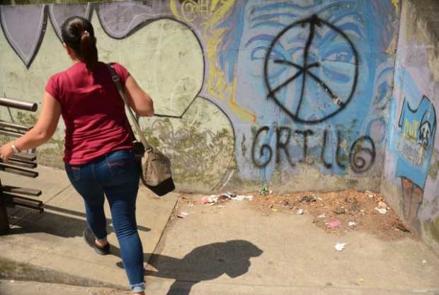 Hediondez en escalinatas de la Avenida del Centro