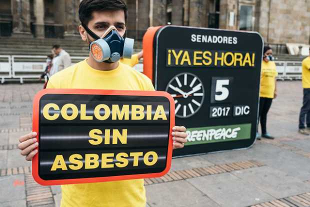En el Congreso de la República avanza un proyecto de ley que busca la prohibición general del asbesto, pero la iniciativa se ha 