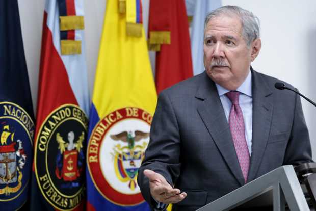 Ministro de Defensa, Guillermo Botero.