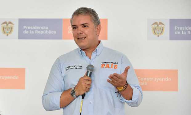 Iván Duque en Arauca. 