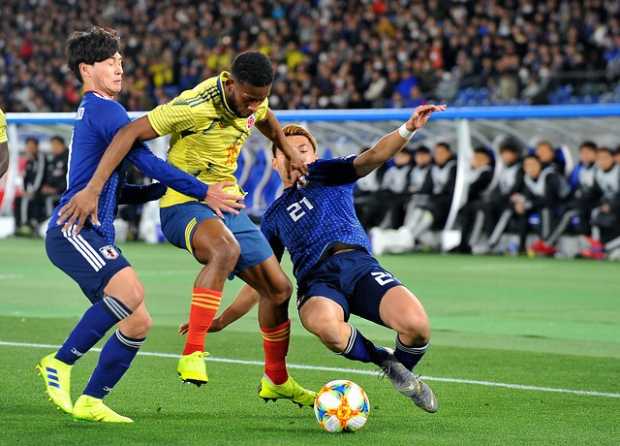 Colombia ganó 1-0 ante Japón