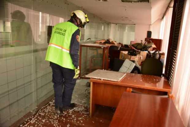 Edificio del Concejo de Manizales fue el más afectado tras sismo de magnitud 6.0