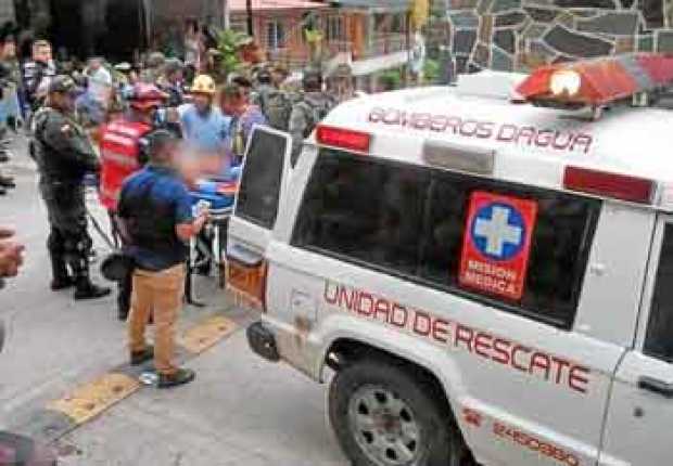 Un herido que era trasladado al Hospital Rufino Vivas de Dagua falleció. 