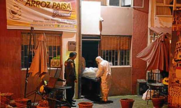En la casa donde ocurrió el siniestro funcionaba Arroz Paisa Gourmet e Italian’s Pizza. El propietario de los negocios falleció 
