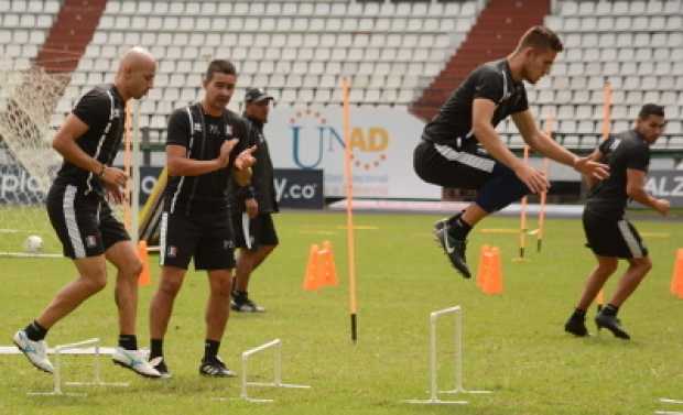 Once Caldas empató en sus más recientes visitas a El Campín para jugar con Santa Fe: 1-1, por Copa, y 2-2, por Liga. 