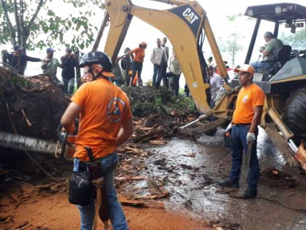 Tapada la vía entre Victoria y Samaná