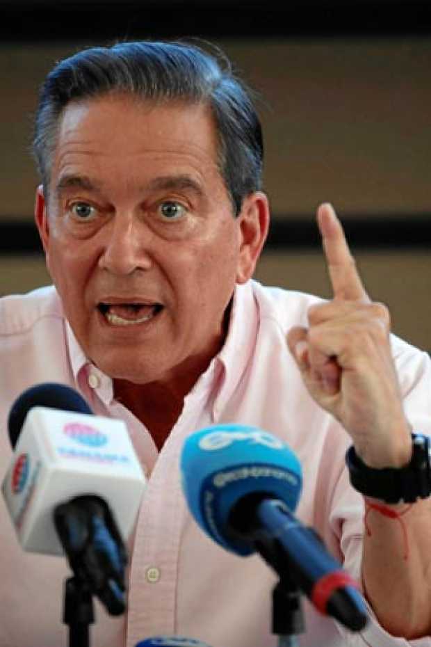 El virtual presidente de Panamá Laurentino Cortizo, del Partido Revolucionario Democrático. 