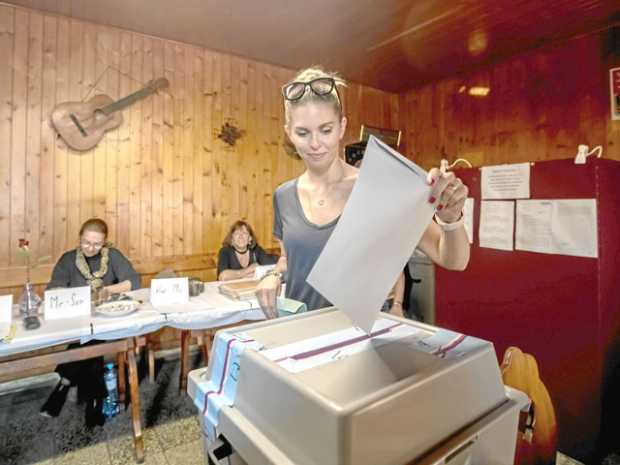 Votaciones en República Checa.