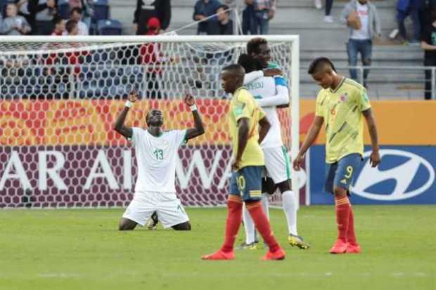 Colombia perdió 2-0 ante Senegal en el Mundial sub-20 de Polonia