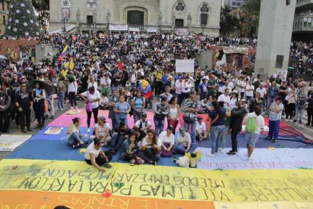 Este lunes hay asamblea de centrales obreras y estudiantes en la Plaza de Bolívar de Manizales