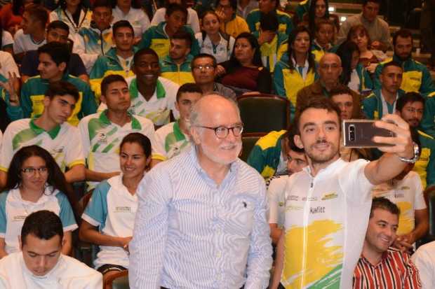 "Juntos vamos por la de oro": deportistas de Caldas en Juegos Nacionales 