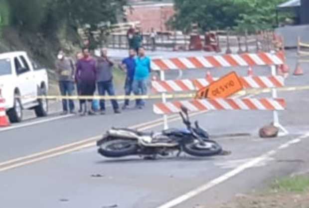 El accidente sucedió en la zona de Piedras. 