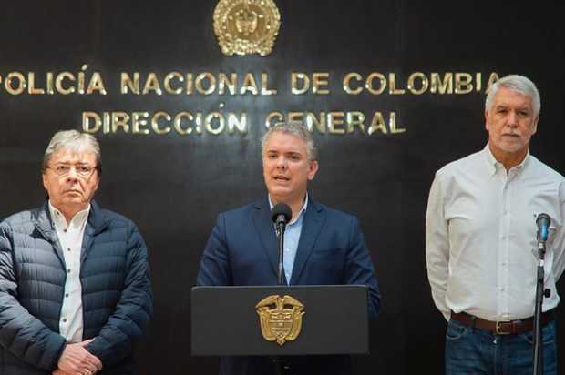 Carlos Holmes Trujillo, Iván Duque, Enrique Peñalosa. 