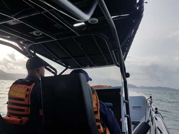 Armada Nacional busca a una persona que naufragó cerca de Cartagena