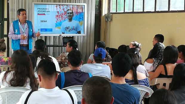 En Pácora tendrán en cuenta los programas del Sena para la formación de Jóvenes en Acción.