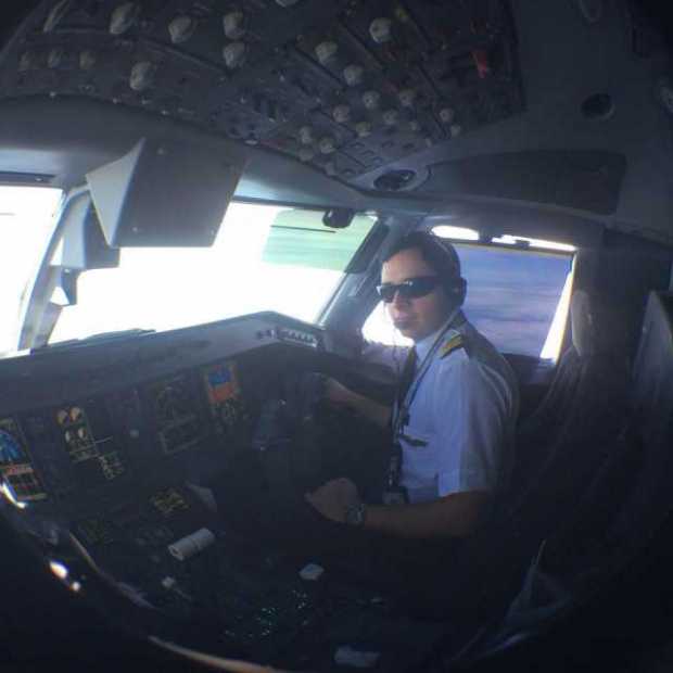 David Cardona Aristizábal, piloto comercial manizaleño fallecido el fin de semana en Sabaneta.