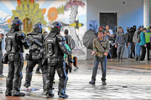 Los disturbios en la Nacional Los disturbios en la Nacional