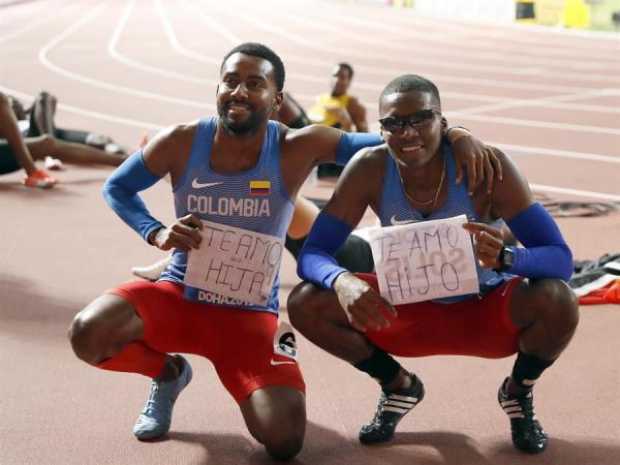 El equipo colombiano de atletismo hace historia en la categoría relevos 4x400