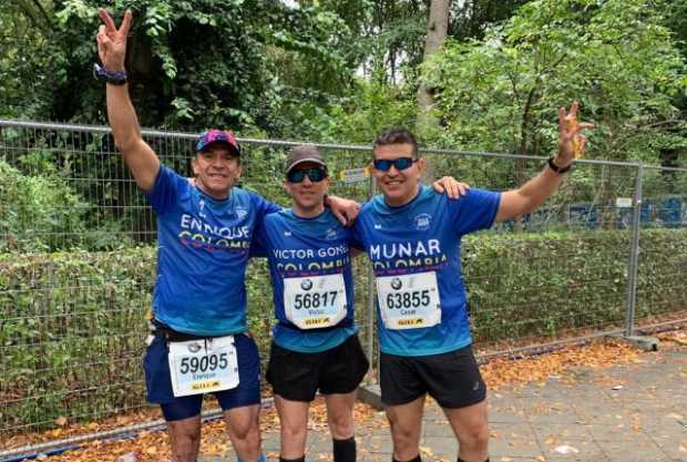 Polideportivo: Enrique Jaramillo cumplió su objetivo en la Maratón de Berlín