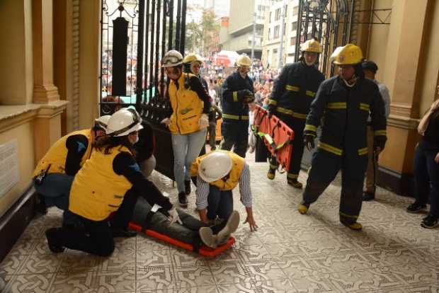 Manizales y Caldas se unieron al Simulacro Nacional