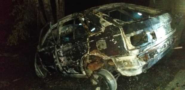 Incendio Vehicular dejó a una menor sin vida 