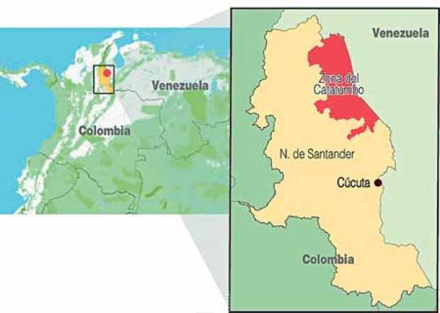 Colombia y Venezuela comparten una línea fronteriza de 2.219 kilómetros. La región del Catatumbo sigue siendo una "zona de guerr