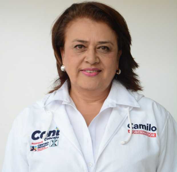 María Costanza Montoya Naranjo, candidata al Concejo de Manizales