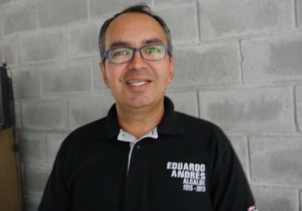 Eduardo Andrés Grisales López, candidato a la Alcaldía de Chinchiná