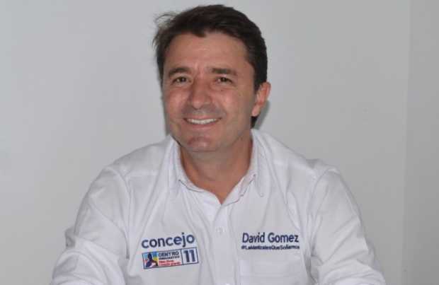 David Eduardo Gómez Springstube, candidato al Concejo de Manizales