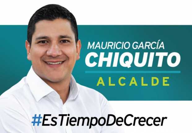 Javier Mauricio García Chiquito, candidato a la Alcaldía de Villamaría