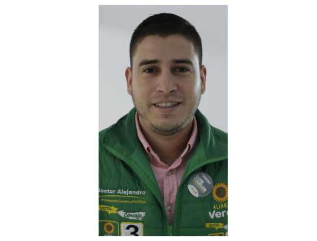Alejandro Díaz Ramírez, candidato al Concejo de Manizales (Caldas)