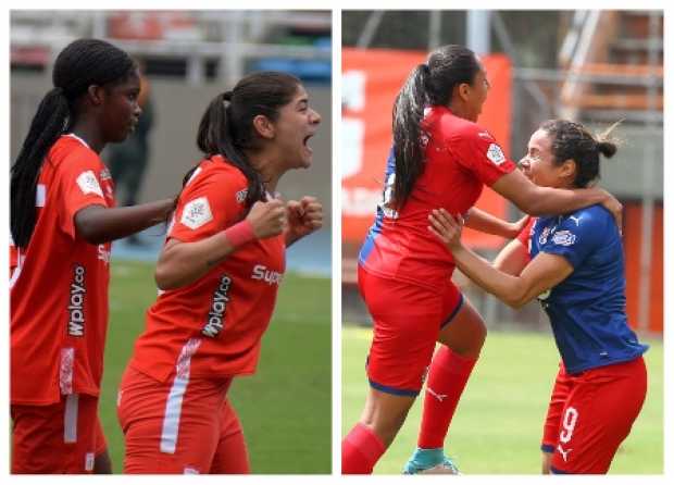 América y Medellín, clasificados a la Copa Libertadores, buscarán su primer título de la Liga Femenina. 