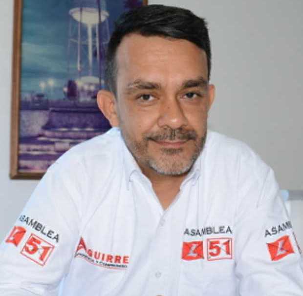 Jorge Hernán Aguirre González, candidato a la Asamblea de Caldas