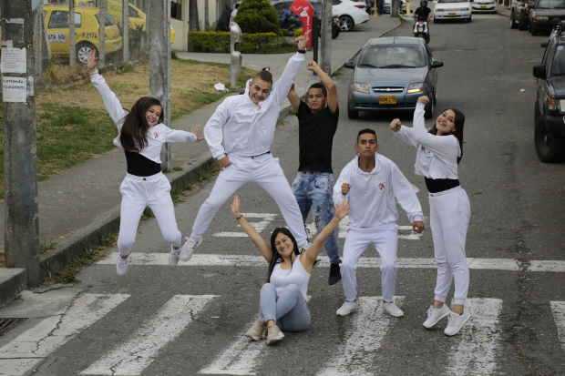 estudiantes de danza 